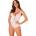 Боди с интимен отвор, небесно красиво - Heavenlly Teddy XS/S (OBSES01936)