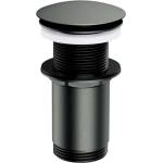 OMNIRES - Сифон за мивка, ClickClack, четкан графит A716GR (A716GR)