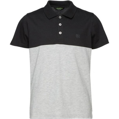 Lewro DUSTY Chlapecké tričko s límečkem černá – Zboží Dáma