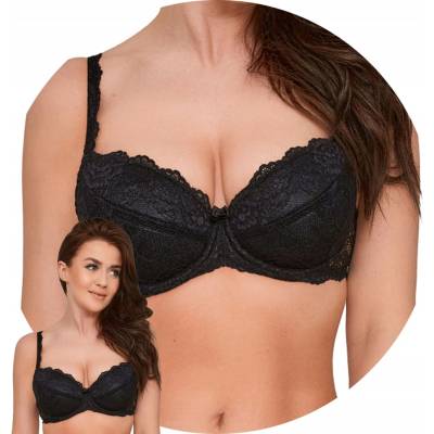 Gaia 1161 Kasjana push-up podprsenka černá