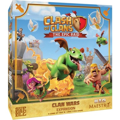 Maestro Media Разширение за настолна игра Clash of Clans: The Epic Raid - Clan Wars (MMV-MMCP02)