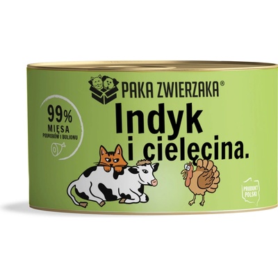 Paka Zwierzaka morčacie a teľacie 200 g