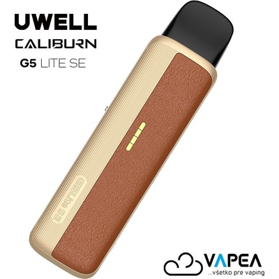 Uwell Caliburn G5 Lite SE Pod 1600mAh Brown Leather