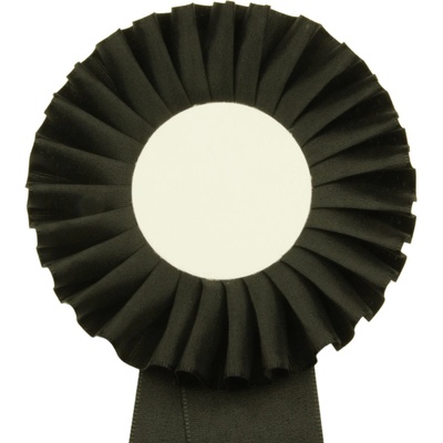Kokarda jednořadá standard pr. 11 cm černá