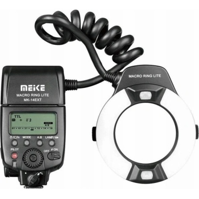 MeiKe TTL LED blesk pro makrofotografii pro Canon / MK-14ext-c