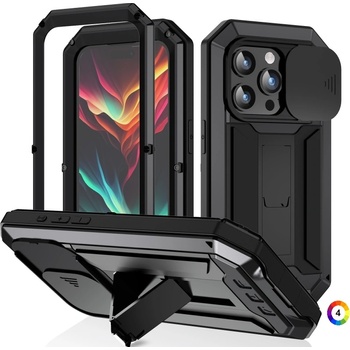 Image 1 of Apple iPhone 15 Pro Max R-JUST Удароустойчив Калъф и Протектор