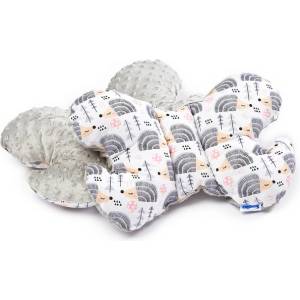  Възглавница Пеперуда - Hedgehogs Gray