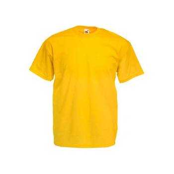 Image 1 of Fruit of the Loom Жълта тениска