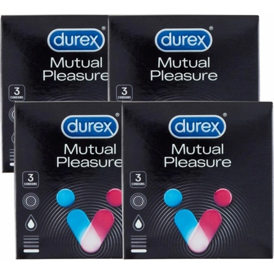 Durex Mutual Pleasure 4 x 3 ks