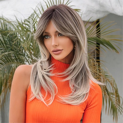 Paruka Alfie s ofinou blond