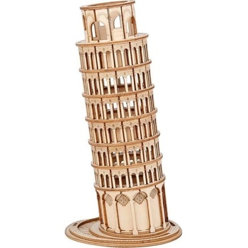 Robotime drevené 3D puzzle Šikmá veža v Pise 137 ks