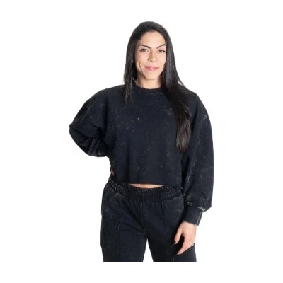 Better Bodies Acid Washed Sweater Acis Washed Black