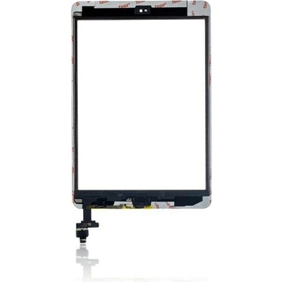 Dotykový digitizér iPad Mini 1 / Mini 2 s IC čipem a tlačítkem Home – Aftermarket Plus – černý IPD1515