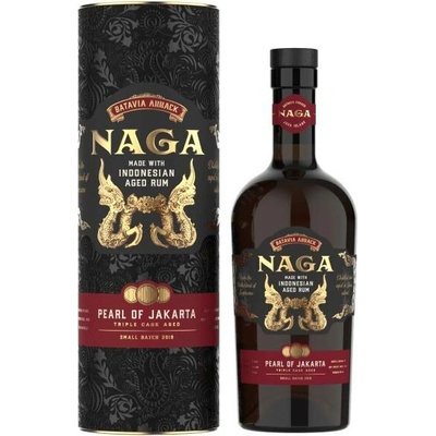 Naga rum Pearl of Jakarta 42,7% 0,7 l (holá láhev)