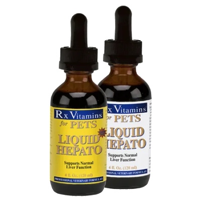 Rx Vitamins Inc RX Liquid Hepato - поддържа нормалната функция на черния дроб при труден прием на таблетки, с вкус на пиле, 120 мл, Rx Vitamins САЩ - 8815