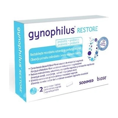 Gynophilus Restore vaginálne tablety 1 x 2 ks