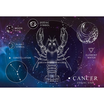 Interdruk - Puzzle Zodiac - Cancer 250 - 250 piese
