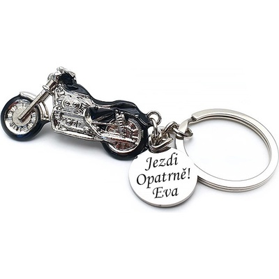 Přívěsek na klíče Chopper kovový AE 727787
