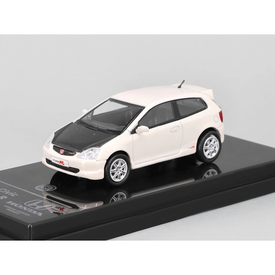 PARAGON Honda Civic Type R EP3 2001 bílá s černou kapotou Models 1:64