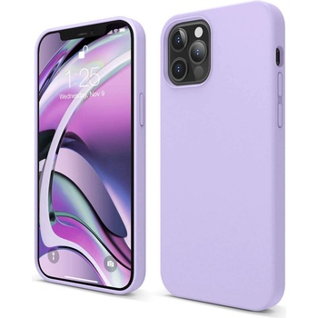 elago Soft Silicone Case - силиконов (TPU) калъф за iPhone 12, iPhone 12 Pro (лилав)