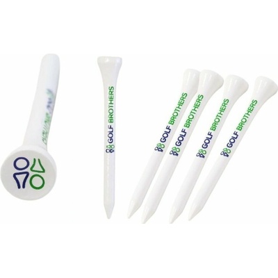 Golf Brothers bambusová týčka bílé 70 mm / 50 ks – Zboží Dáma