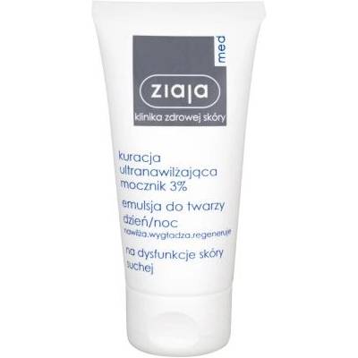 Ziaja Med Ultra-Moisturizing With Urea Day & Night Emulsion 3% хидратираща емулсия за регенерация на кожата 50 ml за жени