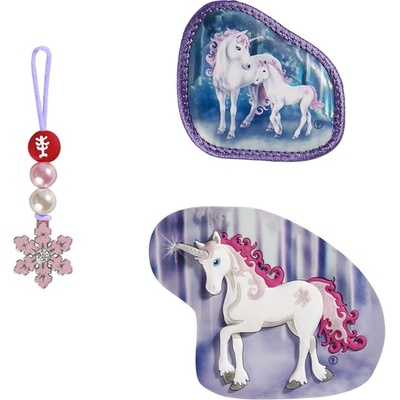 Doplňková sada obrázků MAGIC MAGS, Ice Unicorn Nuala, pro aktovky a batohy Step by Step; 129864