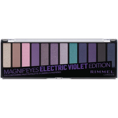 Rimmel London Magnifeyes paleta očních stínů 008 Electric Violet Edition 14,16 g