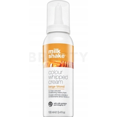 Milk Shake Vyživující barvicí pěna pro béžové a blond vlasy 100 ml