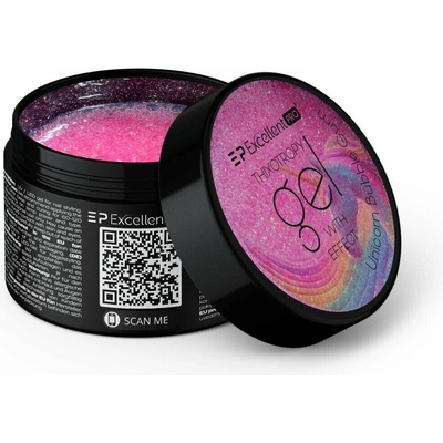 Cosmetics Zone Vynikající PRO tixotropní gel s efektem jednorožčí žvýkačky 15g