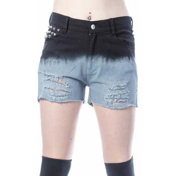 Image 1 of VIXXSIN Дамски къси панталони vixxsin - gaia - ЧЕРНО/СИВО - poi1045