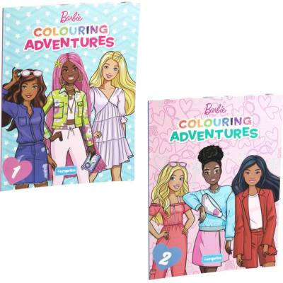 Europrice КНИЖКА ЗА ОЦВЕТЯВАНЕ 32 СТР. barbie 2 ВИДА