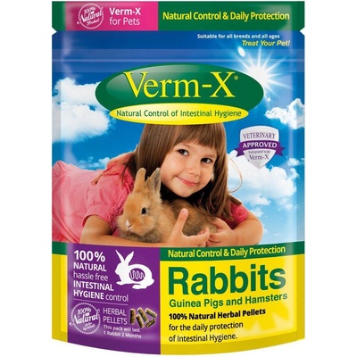 Verm-X Přírodní nugetky proti střevním parazitům pro hlodavce 180 g