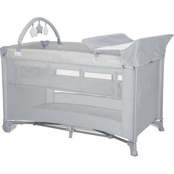 Lorelli Бебешка кошара на 2 нива Lorelli - Torino Plus, Grey (10080472604)