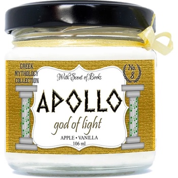 Image 1 of With Scent of Books Ароматна свещ - Аполон, 106 ml
