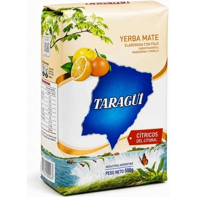 Yerba maté TARAGUI Citricos del Litoral 500 g