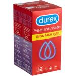 Durex Feel Intimate - тънки презервативи - опаковка 2x12 броя - lovesexshop