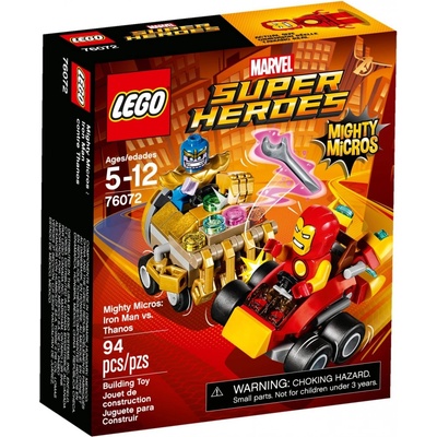 LEGO® Super Heroes 76072 Mighty Micros: Iron Man vs- Thanos