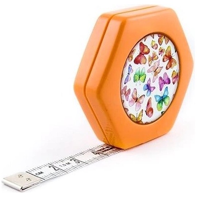 Hoechstmass Krejčovský metr HEXAGON MAGNETIC ORANGE – Zboží Mobilmania