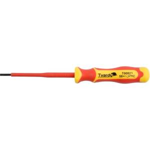 Tvardy Изолиран плосък отвертка 3x100 VDE 60898 (T00823)