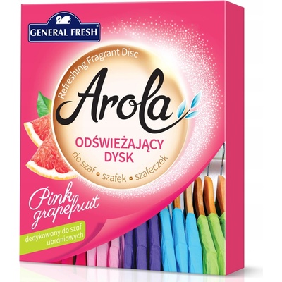 General Fresh Arola Pink Grapefruit, osviežujúci disk do skrine 1 ks