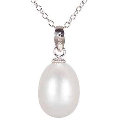 JwL Luxury Pearls Prívesok s pravou bielou perlou JL0437