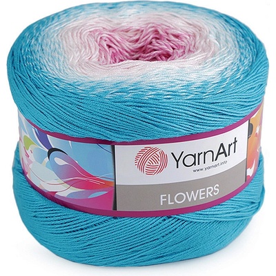 Pletací příze Flowers 250 g Varianta: 11 (294) fialová lila, Balení: 1 ks 46062/97526/215909