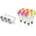 DELTACO Смарт комплект DELTACO SH-KIT03, 3 x мини контакти, 6 x LED крушки (SH-KIT03)
