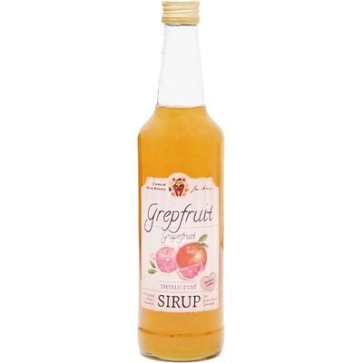 Jan Blahovec Hýskovský sirup Grepfruit 0,6 l