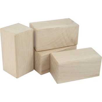 DrKO dřevěný hranol 8 x 4 x 4 cm 1ks přírodní