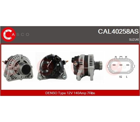 Generátor CASCO CAL40258AS