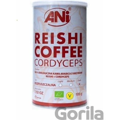 Ani Ropustná káva Reishi Cordyceps 100 g