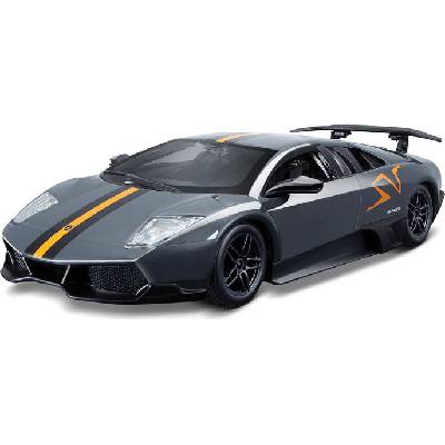 Bburago 1:24 Lamborghini MURCIELAGO LP 670-4 SV Metallic Šedá