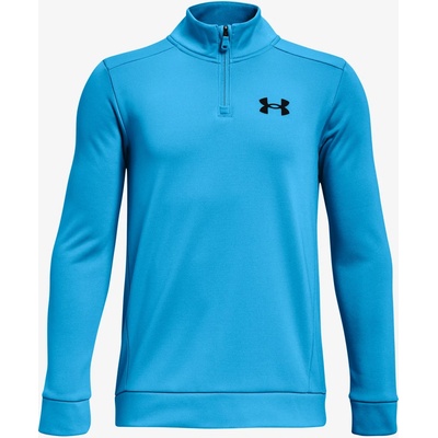 Under Armour UA Armour Fleece 1/4 Zip Mikina dětská Modrá